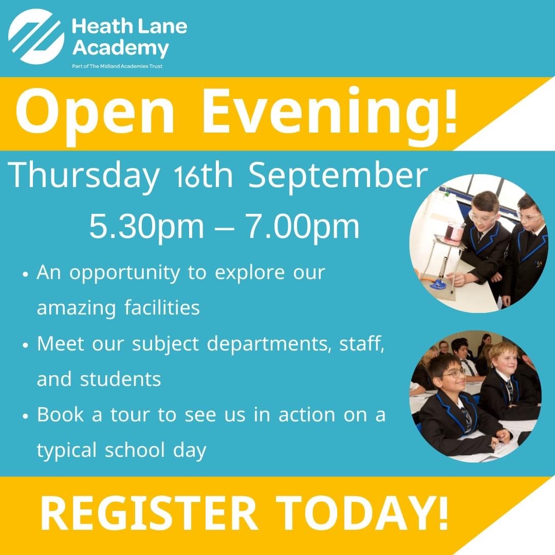 2021 Open Evening